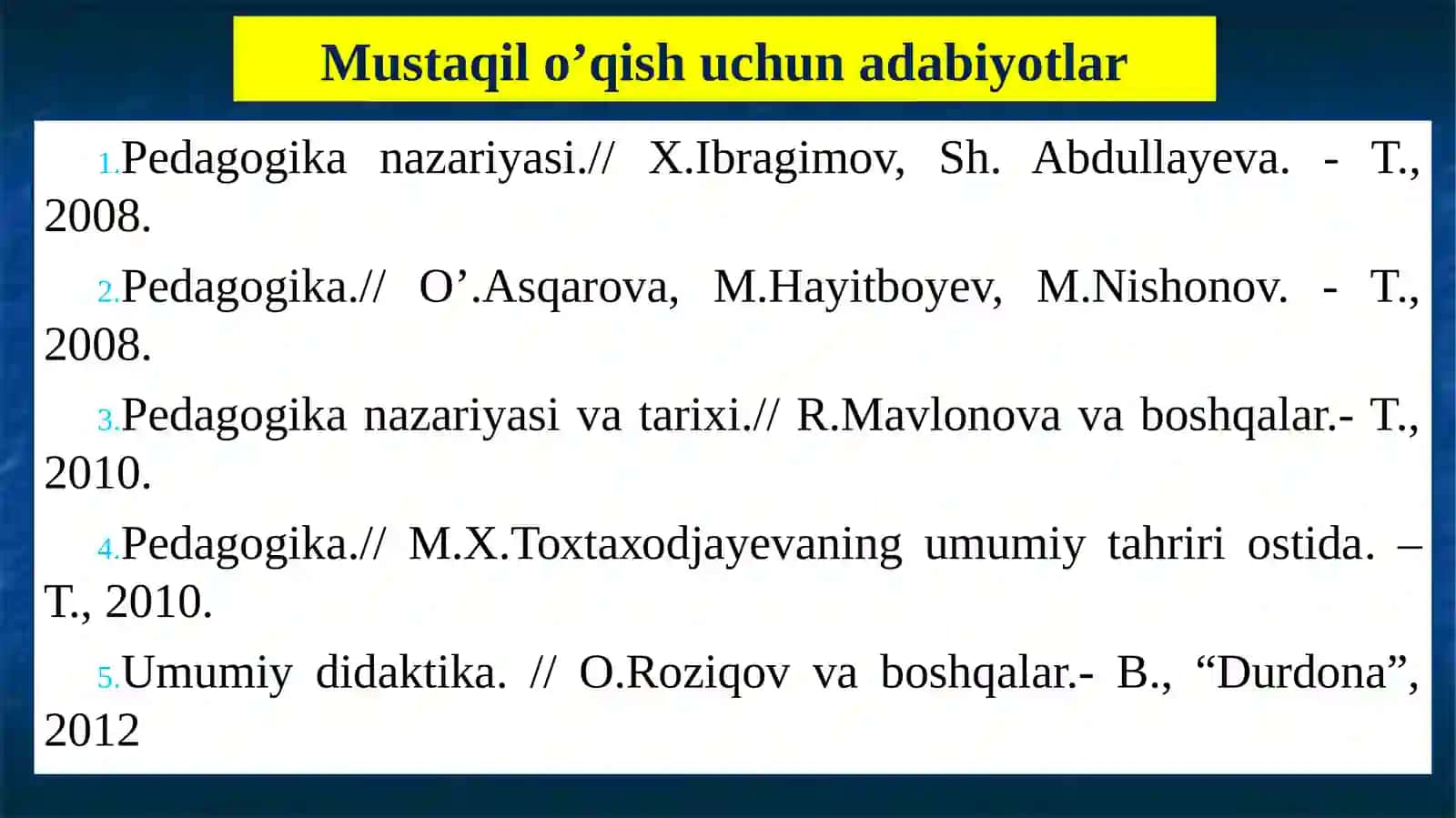 UMUMIY PEDAGOGIKA 3