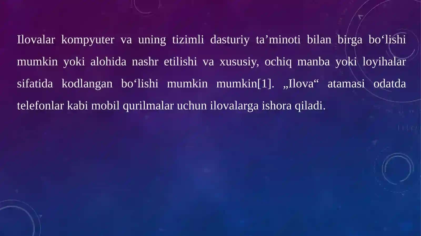 Amaliy dasturlar ta’limi 3