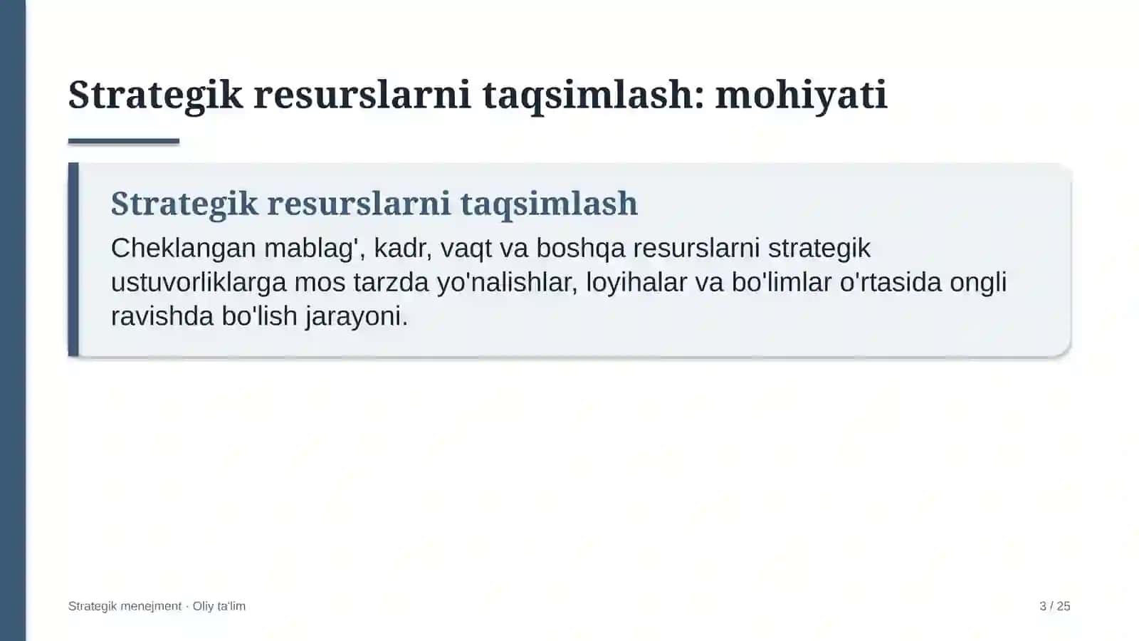 elektronika do'konlarida strategik resurslarni taqsimlash 6381 3