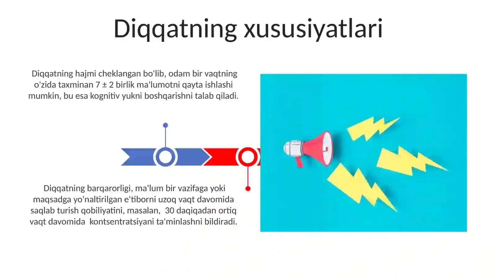 Diqqat haqida umumiy tushuncha 3
