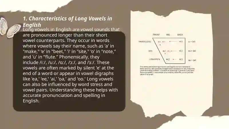 Long Vowels, Diphthongs, and Triphthongs 3
