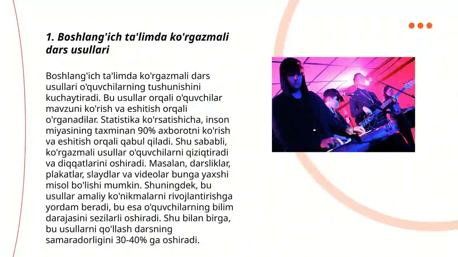 Boshlang'ich ta'limda ko'rgazmali dars usullari 3