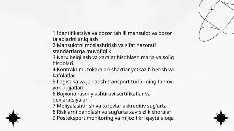 Eksport operasiyalari tahlili 3