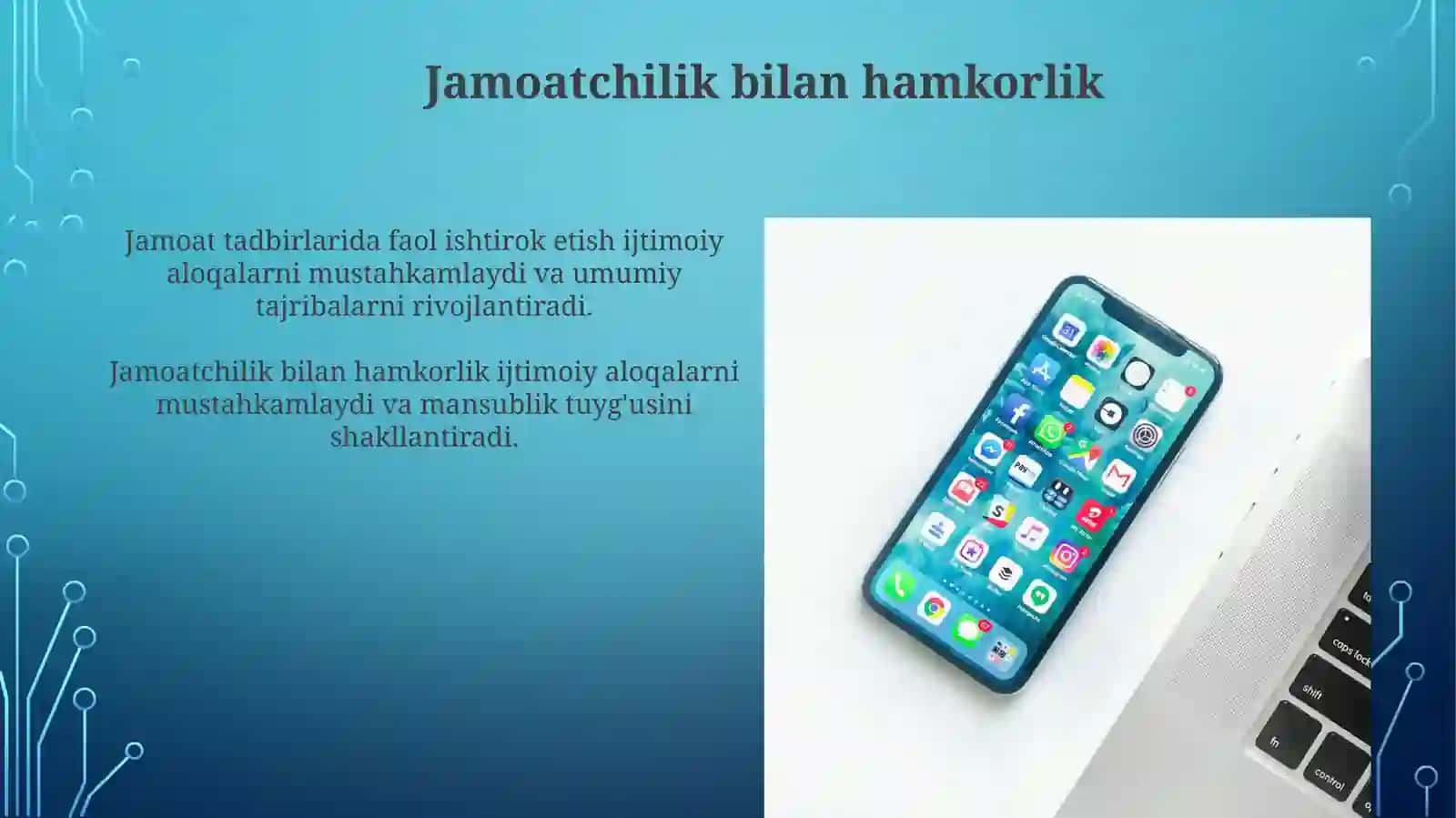 Jamiyatning ijtimoiy hayoti 3