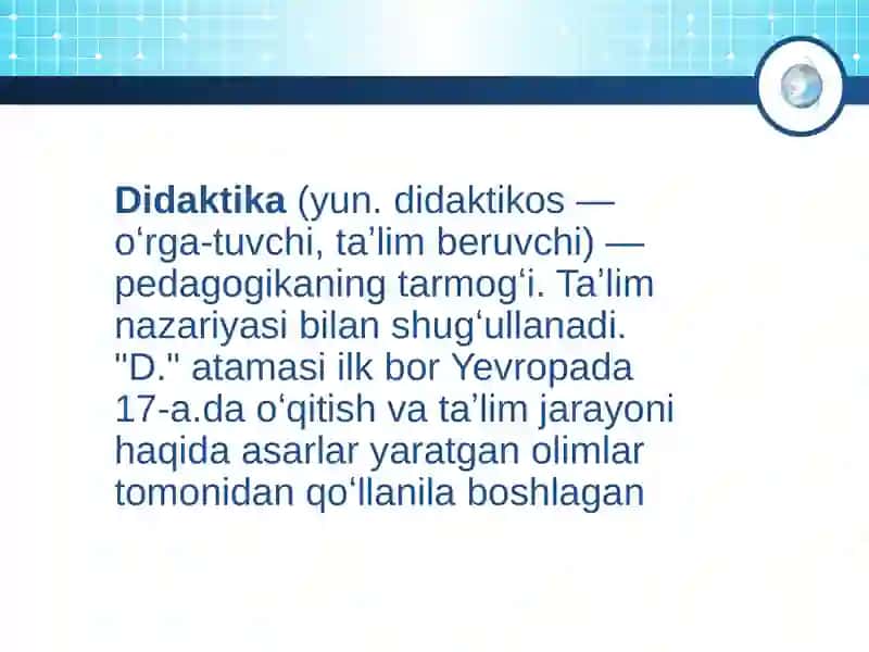 Didaktika 3