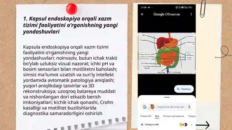 Xazm tizimi faoliyatini oʻrganishning yangi usullari 3