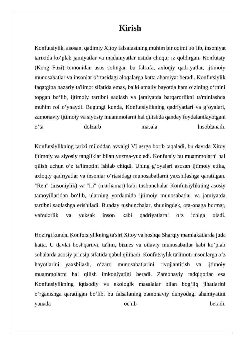 KONFUTSIYLIK VA UNING JAMIYATDAGI O'RNI 3