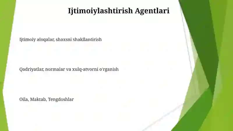 Ijtimoiy aloqalar 3