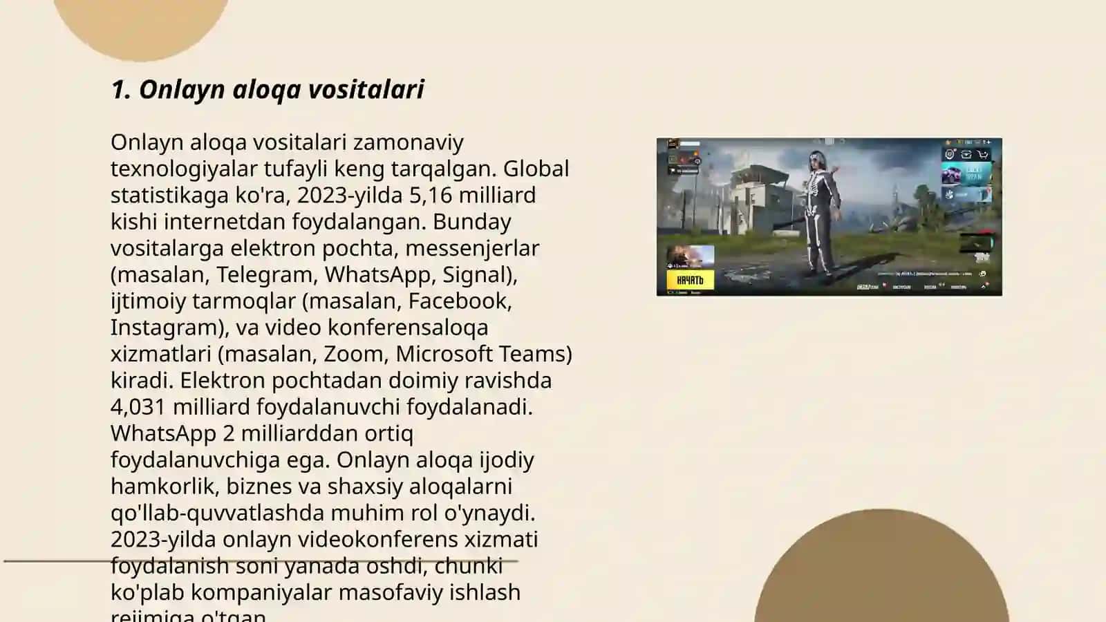 Onlayn aloqa vositalari 3