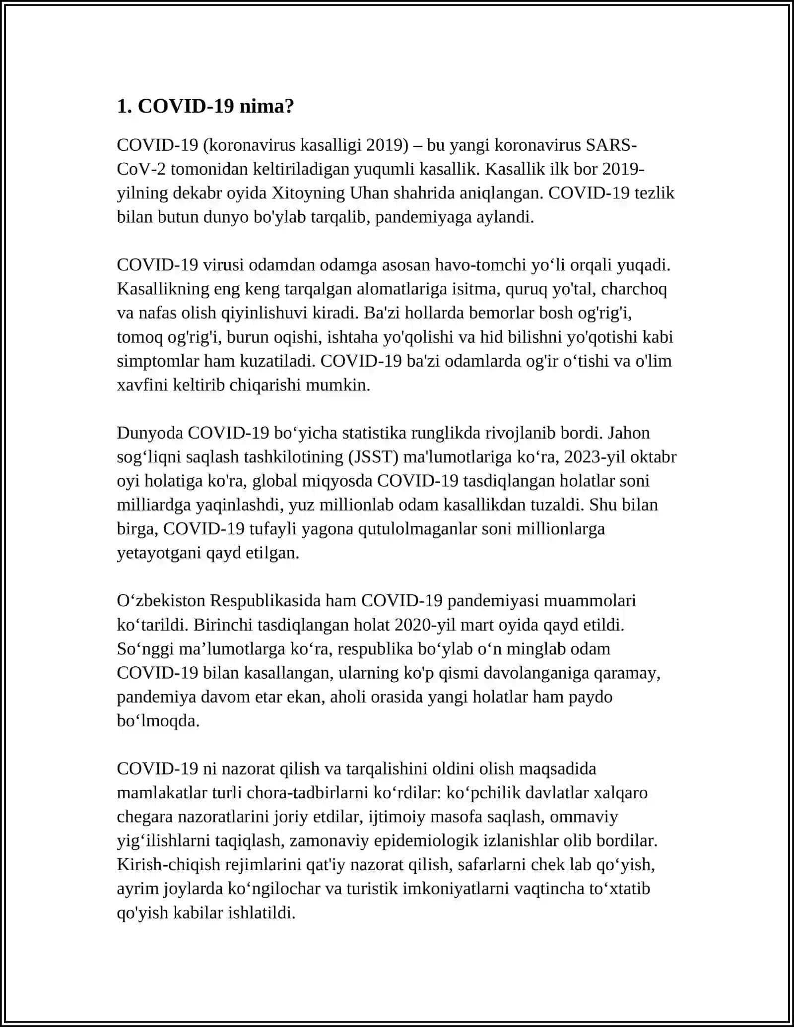 COVID 19 3