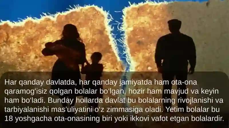 Yetim bolalar bilan olib boriladigan faoliyat 3