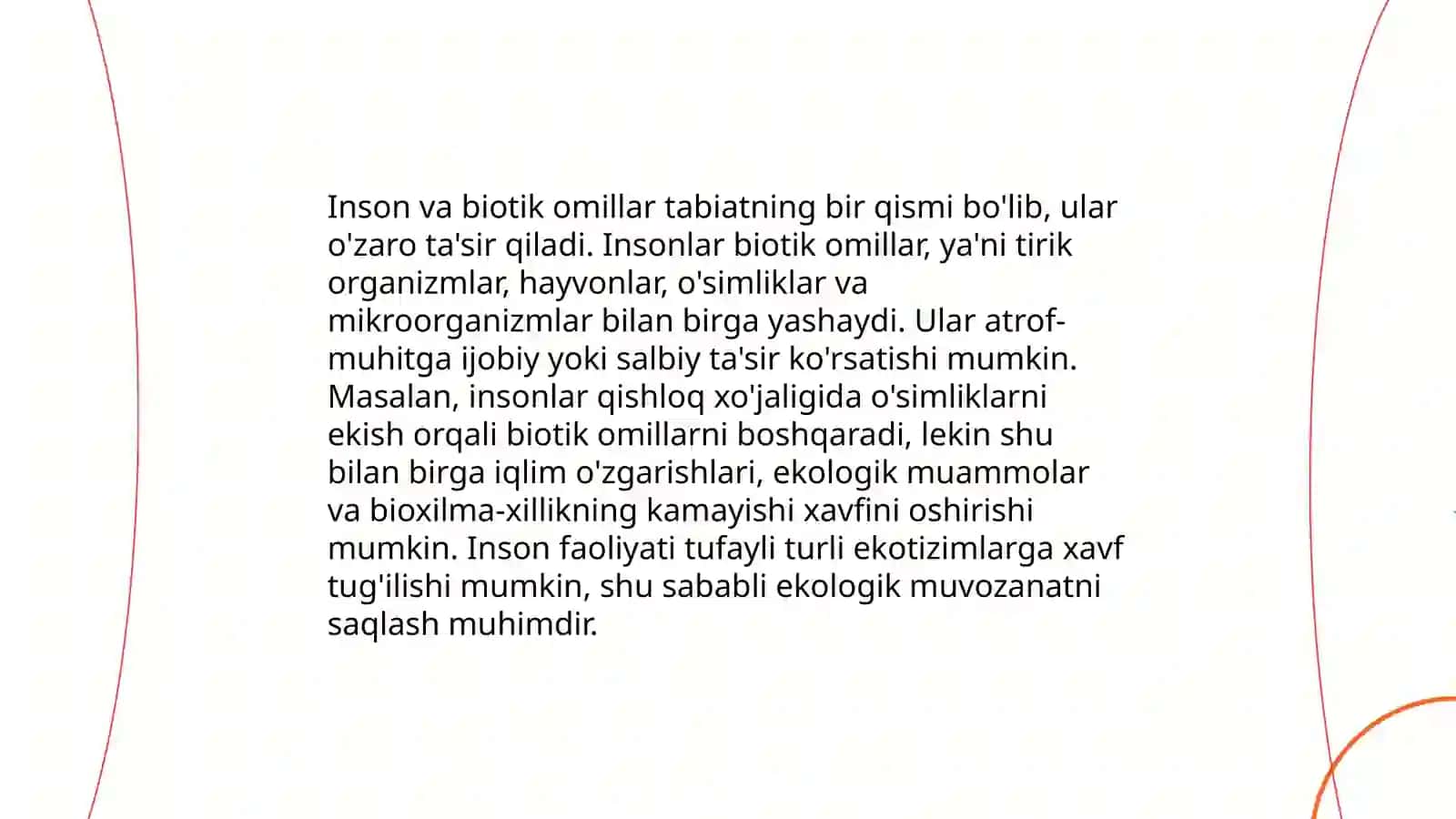 Inson va biosfera 3