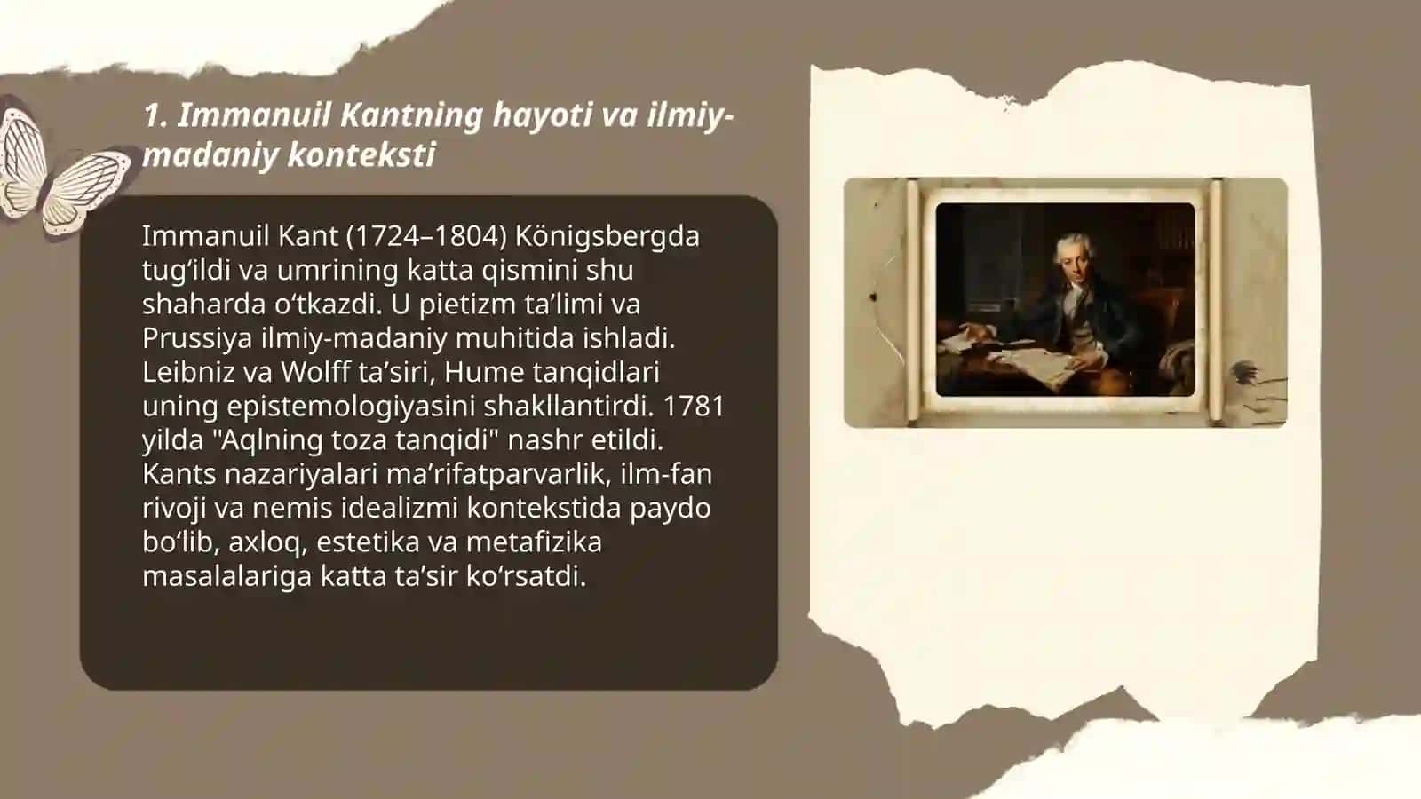 Immanuil Kantning falsafasi 3