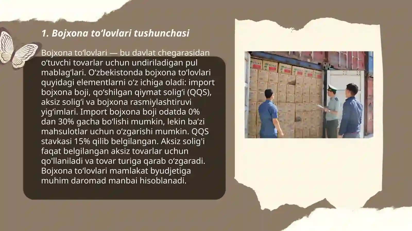 Bojxona toʻlovlari va ularning turlari 3