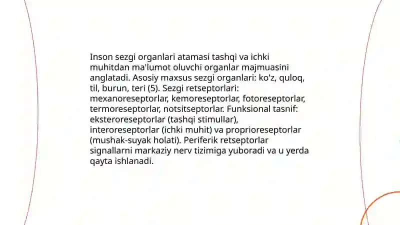 Inson sezgi organlari 3