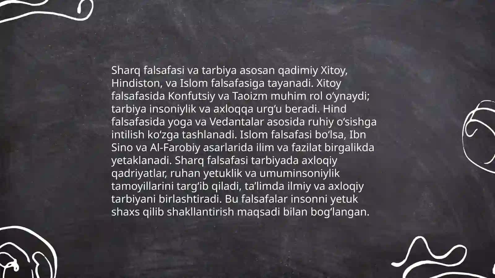 Sharq tarbiyasining ahamiyati 3