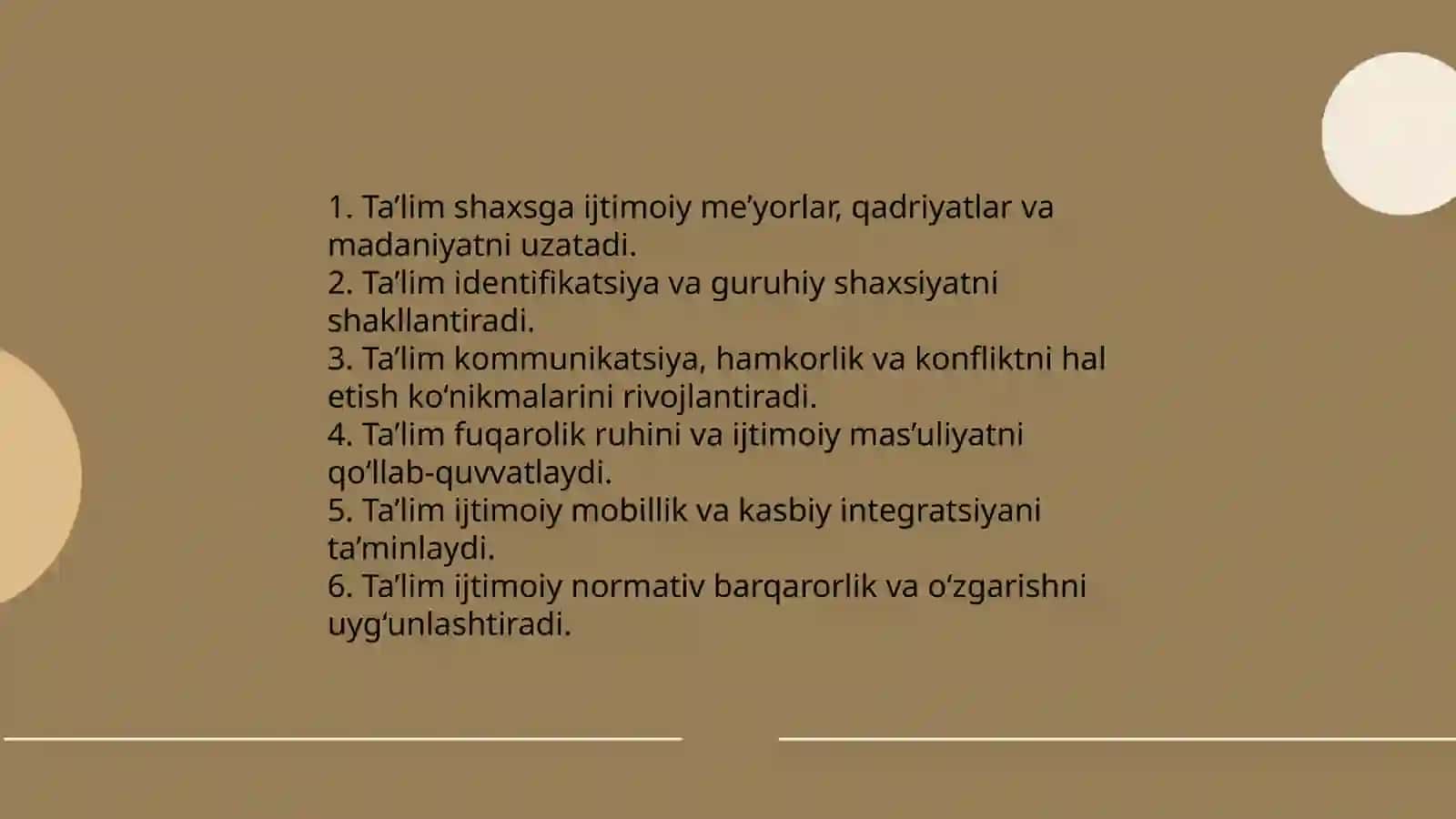 Ijtimoiy jarayonlar va ta'lim 3