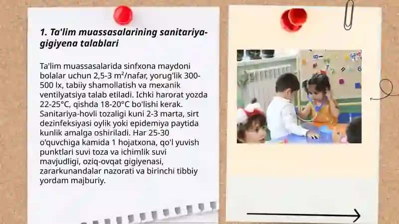 Ta'lim tarbiya ishlari gigiyenasi 3