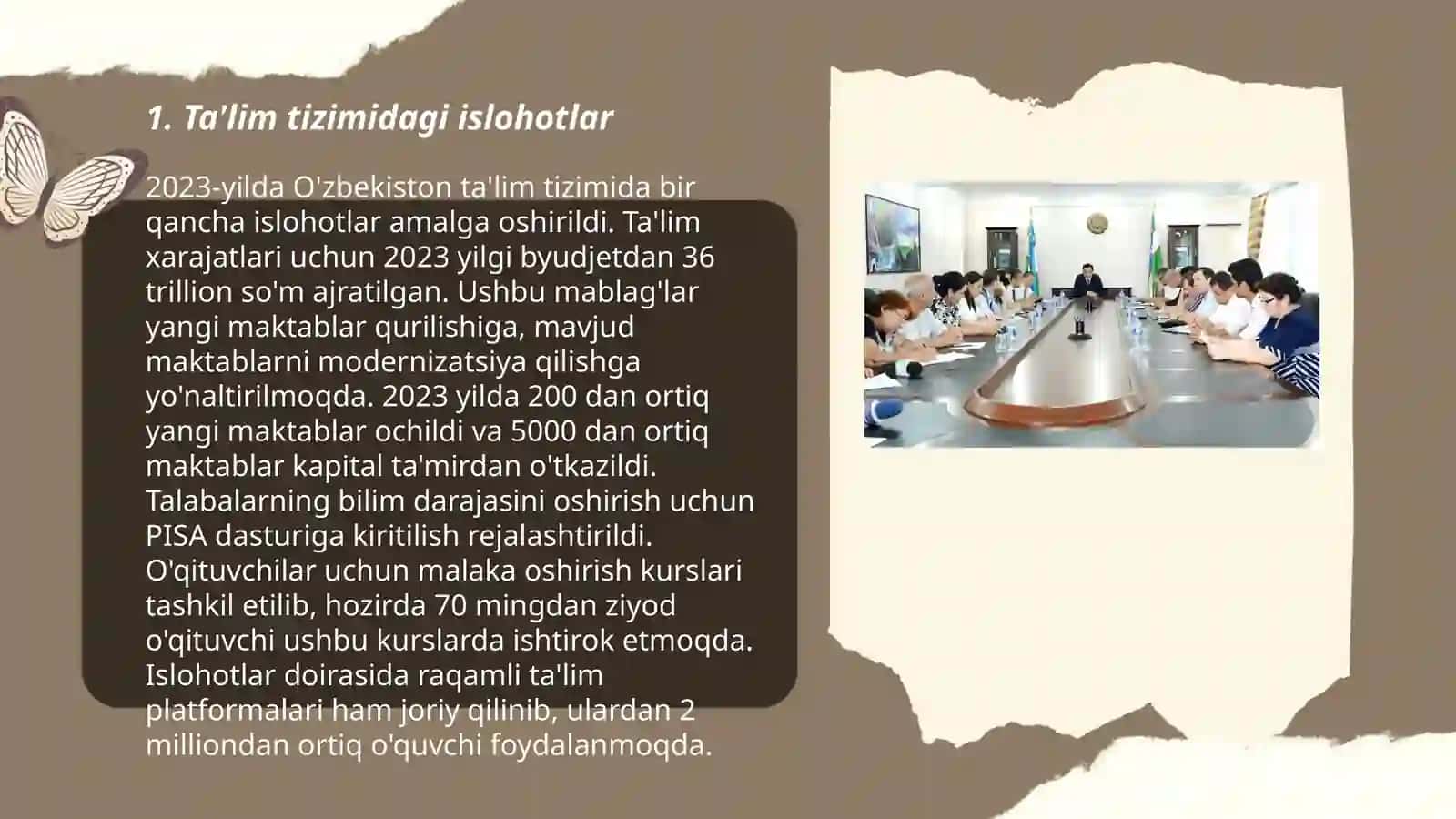 Ta'lim tizimidagi islohotlar 3
