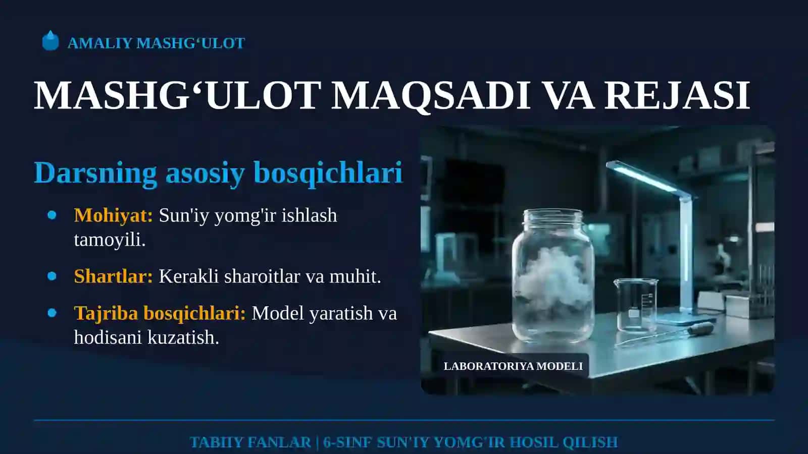 6-SINF TABIIY FANLAR | AMALIY MASHG‘ULOT 3
