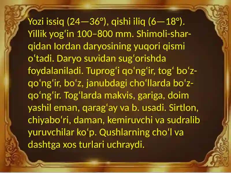 Isroil iqtisodiyoti.Taqdimot 3
