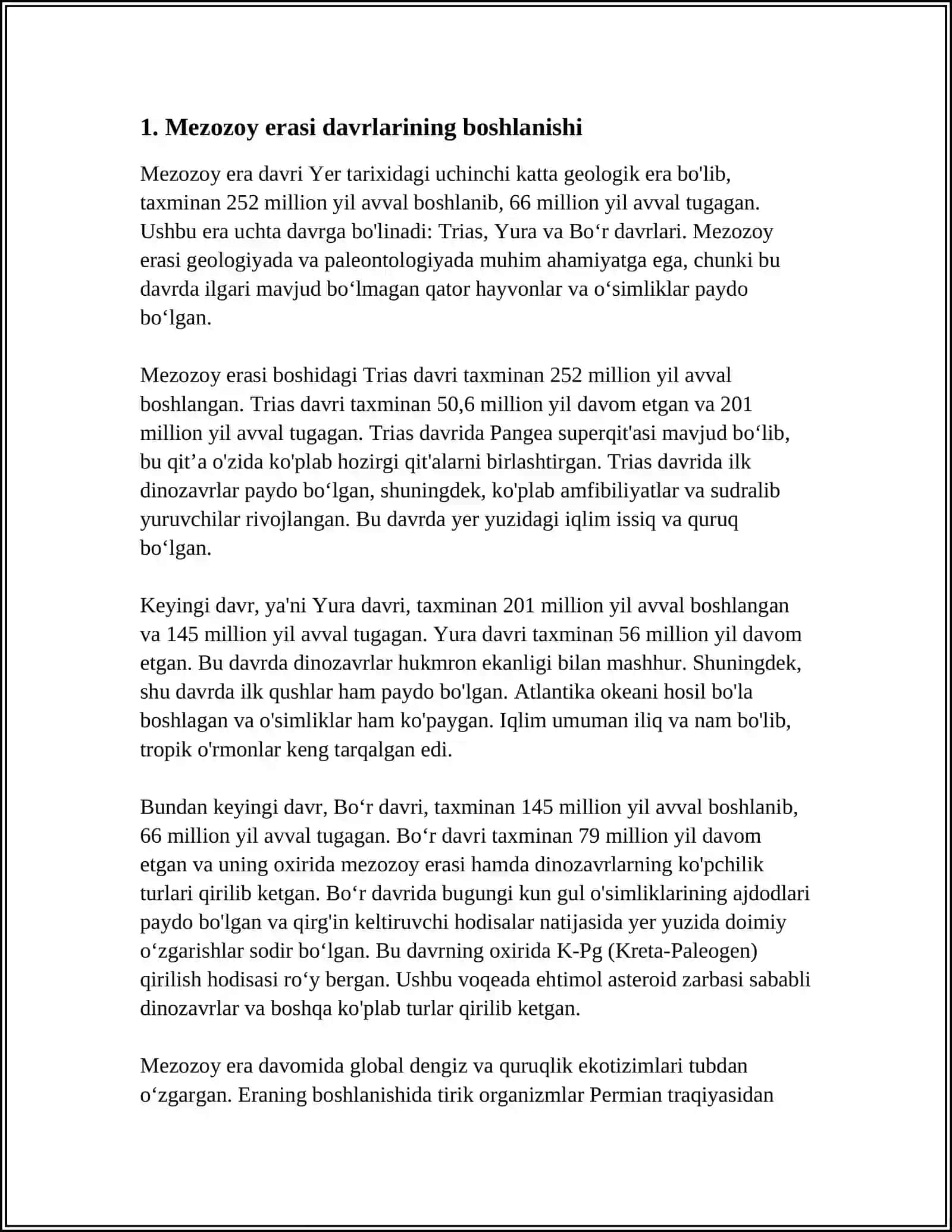 MEZAZOY ERASI HAQIDA 3