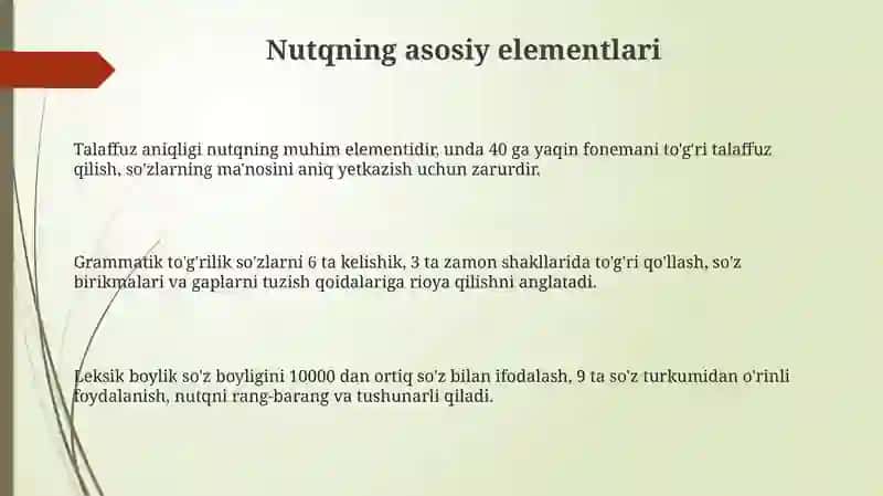 Nutqning asosiy hususiyatlari 3