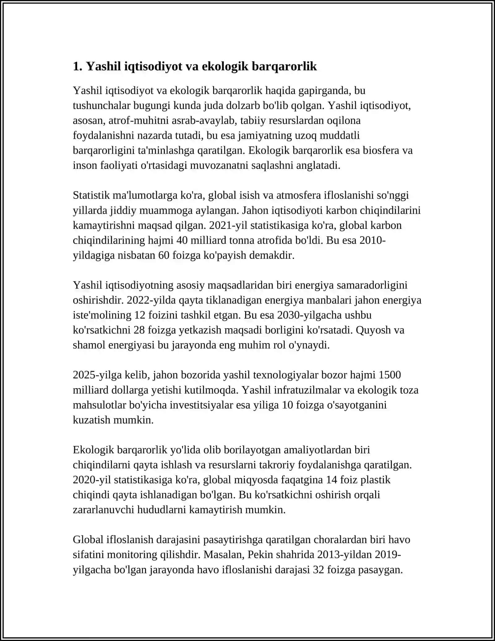 YASHIL IQTISODIYOTGA O‘TISH 3