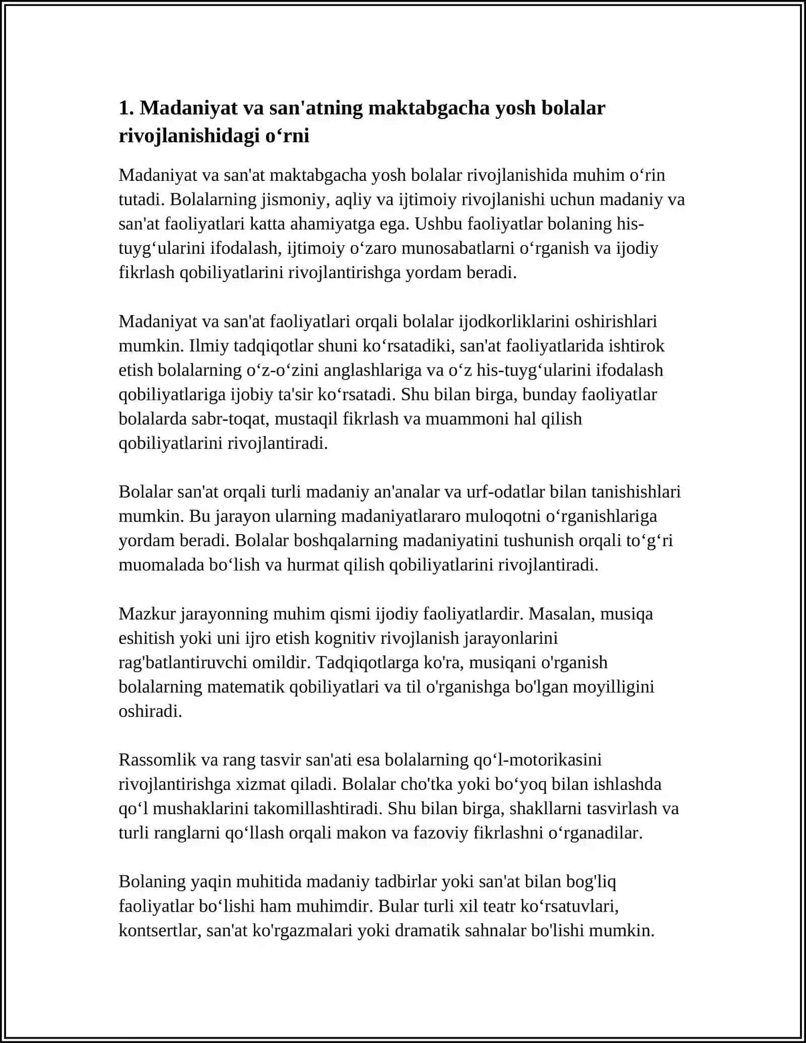 MAKTABGACHA YOSH BOLALAR DASTURLARI 3
