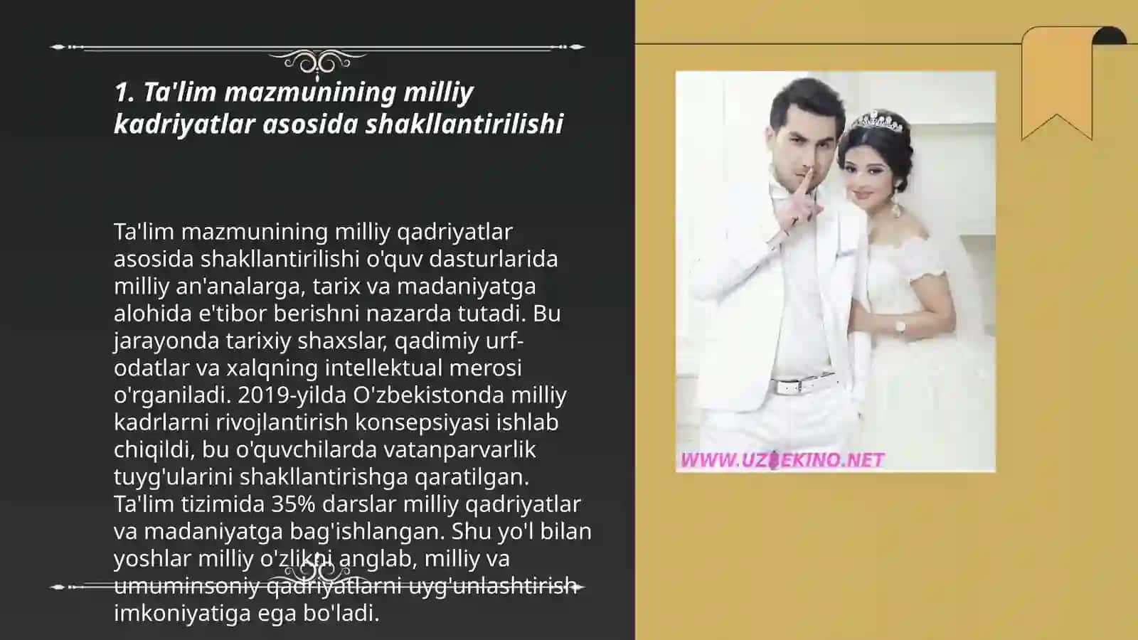 Ta'limning milliy yo‘naltirilganligi 3