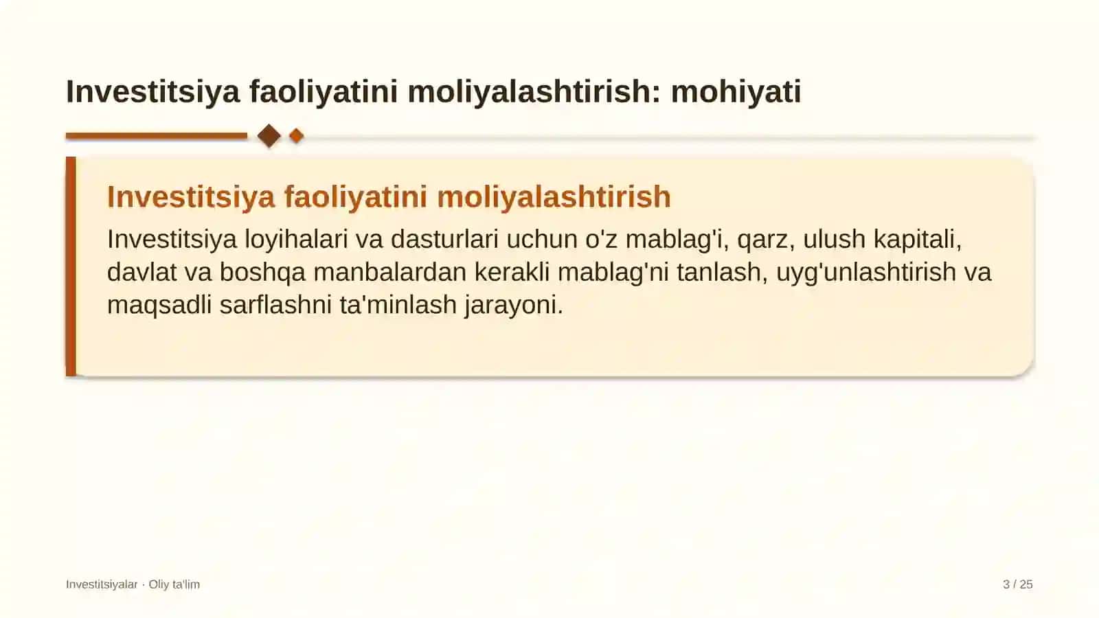 matbuot xizmatlarida investitsiya faoliyatini moliyalashtirish 4015 3