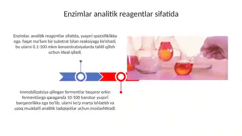 Enzimlar analitik reagentlar sifatida 3
