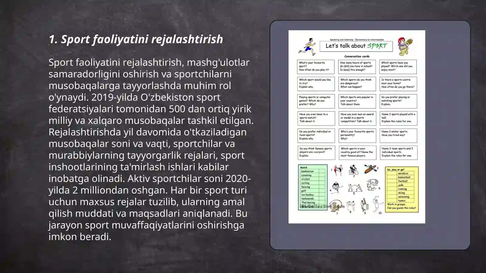 Sporta individual faoliyat usulari 3