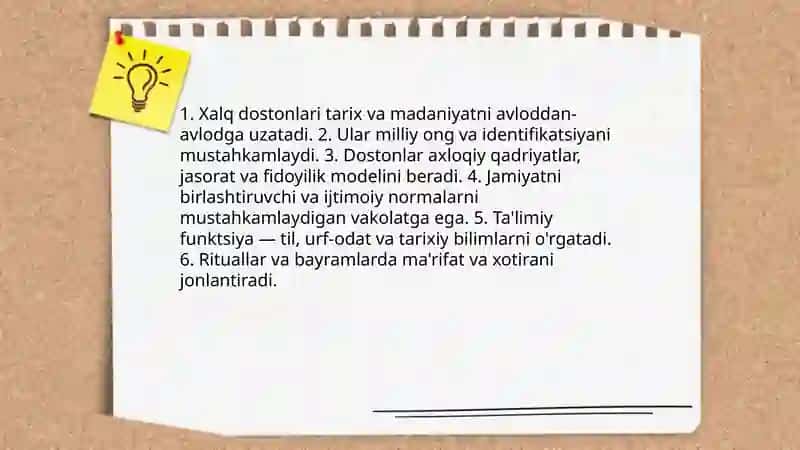 Xalq dostonlari va mifologiya 3