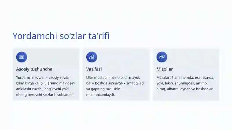 Yordamchi soʻzlarning nutqdagi roli 3