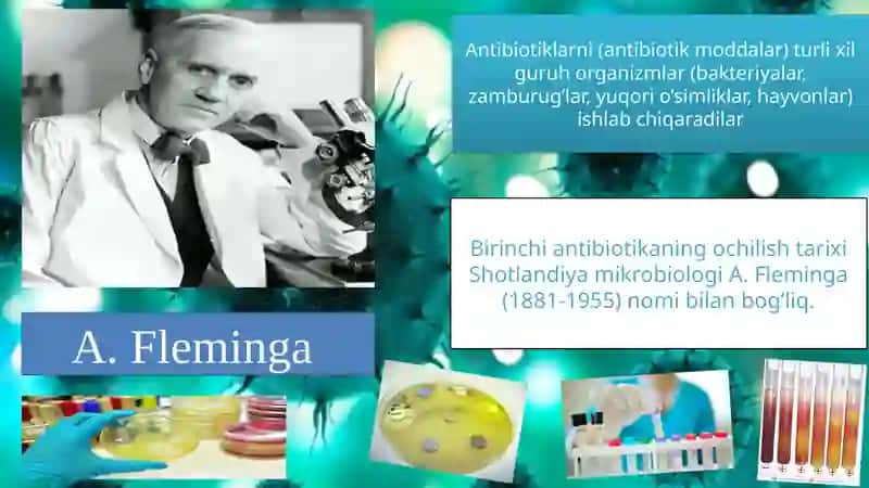 MIKROORGANIZMLARNING ANTIBIOTIK XUSUSIYATLARI 3