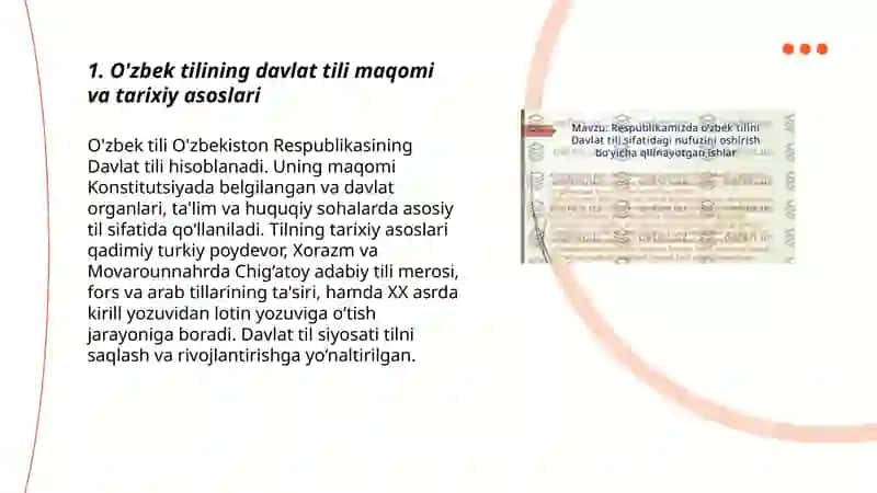 O'zbek tili davlat tili 3