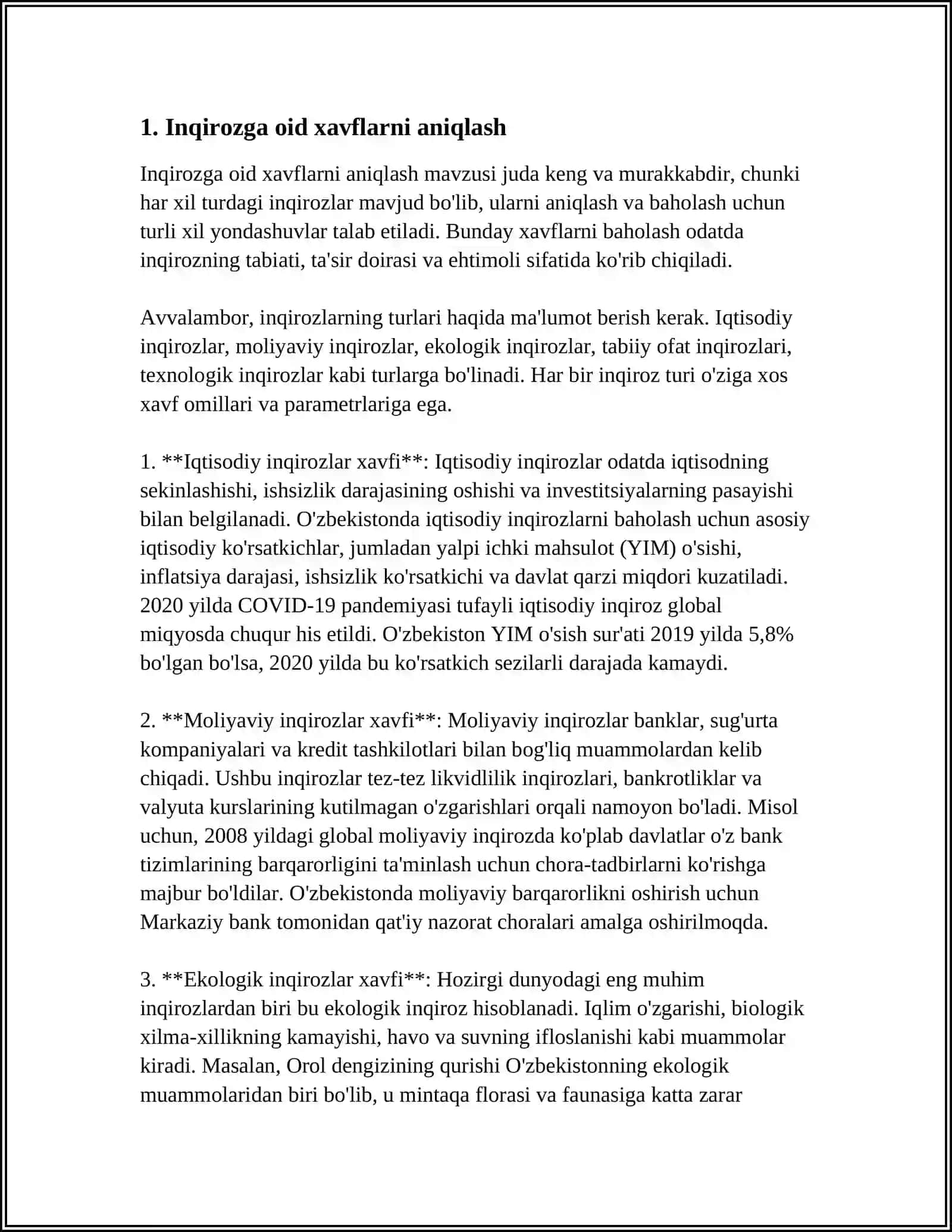 INQIROZNI BOSHQARISH 3