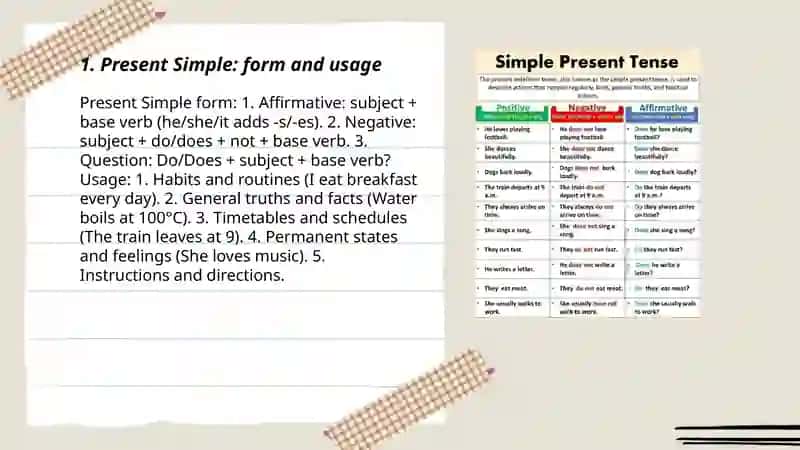 Present tense zamonlari 3
