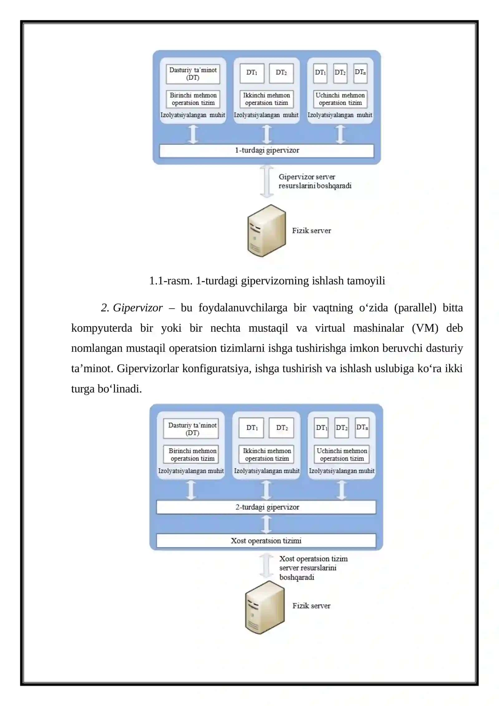 Virtualizatsiya vositasini o‘rnatish va sozlash 3