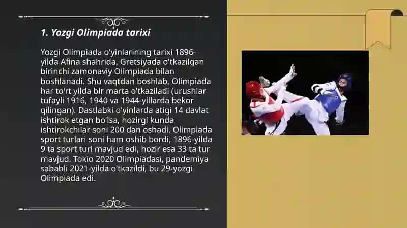 Yozgi olimpiya o'yinlari 3
