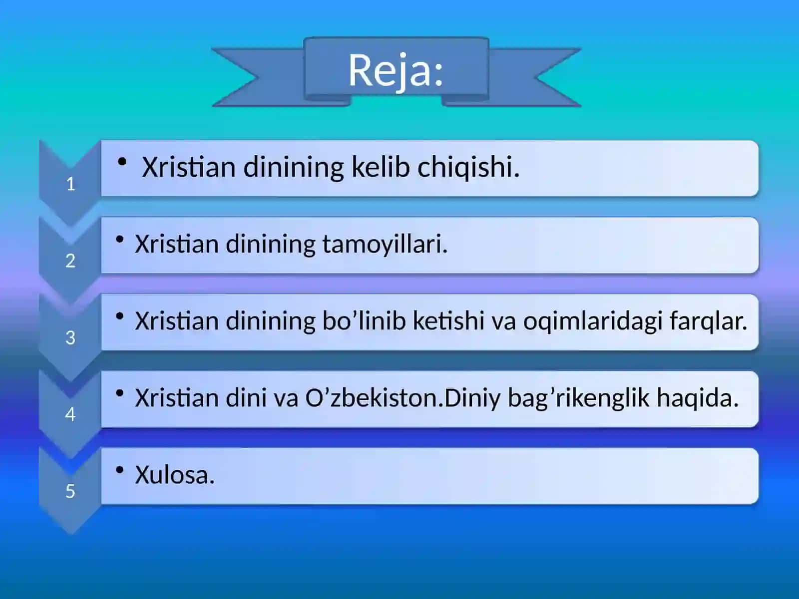 Xristianlikdinining kelib chiqishi va tamoyillari 3