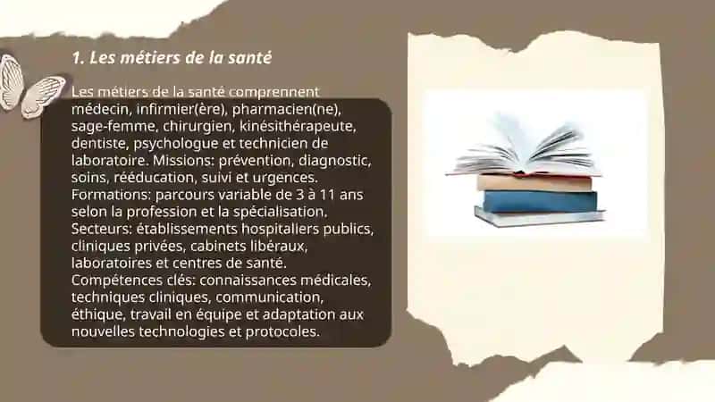 Les métiers de la santé 3
