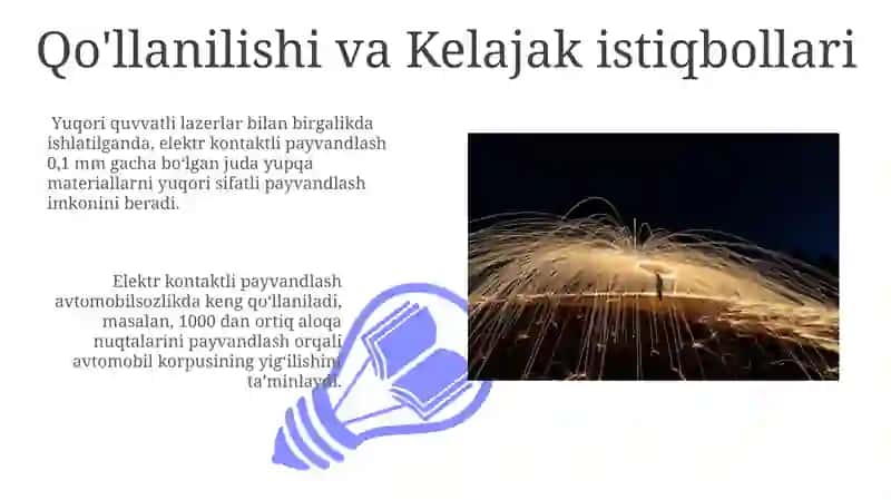 Elektr kontaktli payvandlash 3
