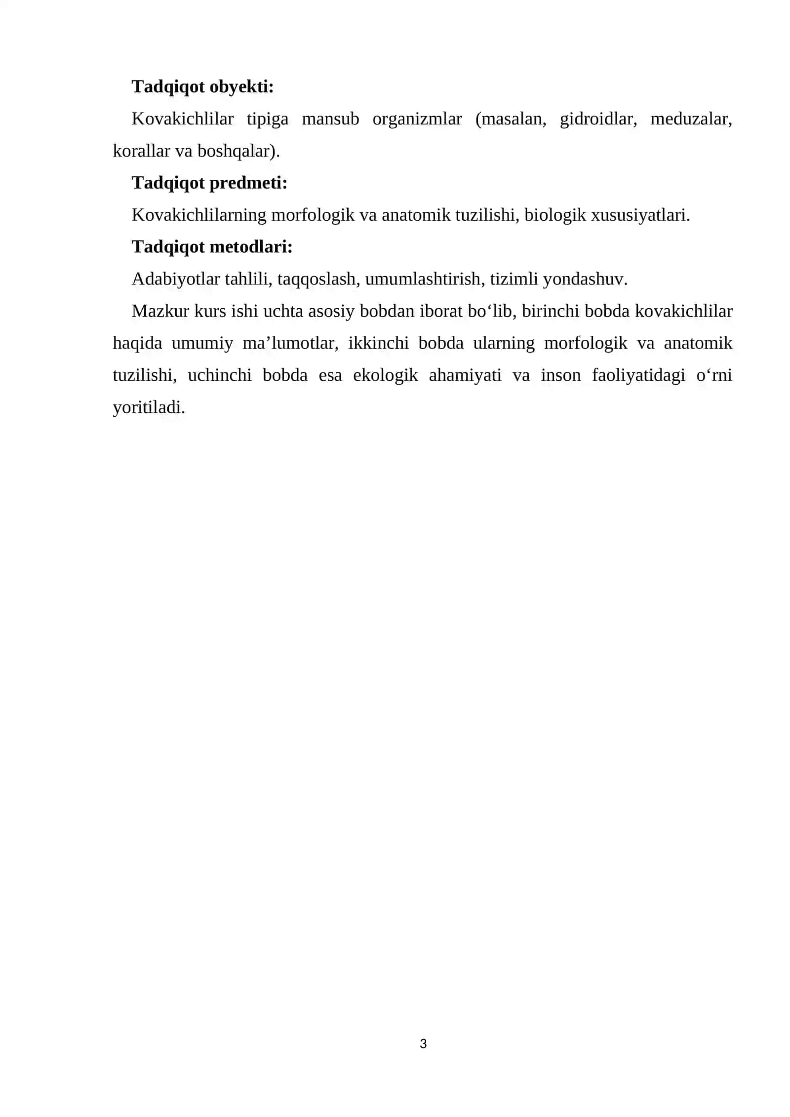 Kovakichlilar haqida tushuncha 3