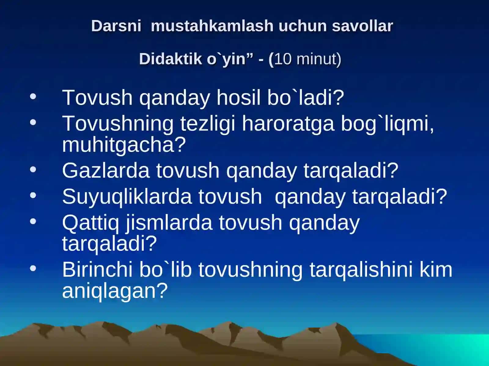 Tоvushning havоda tarqalishi 3