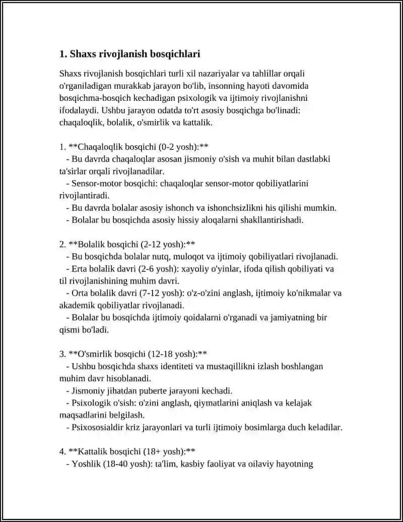 PSIXOLOGIYADA SHAXS HAQIDA MARUZA 3
