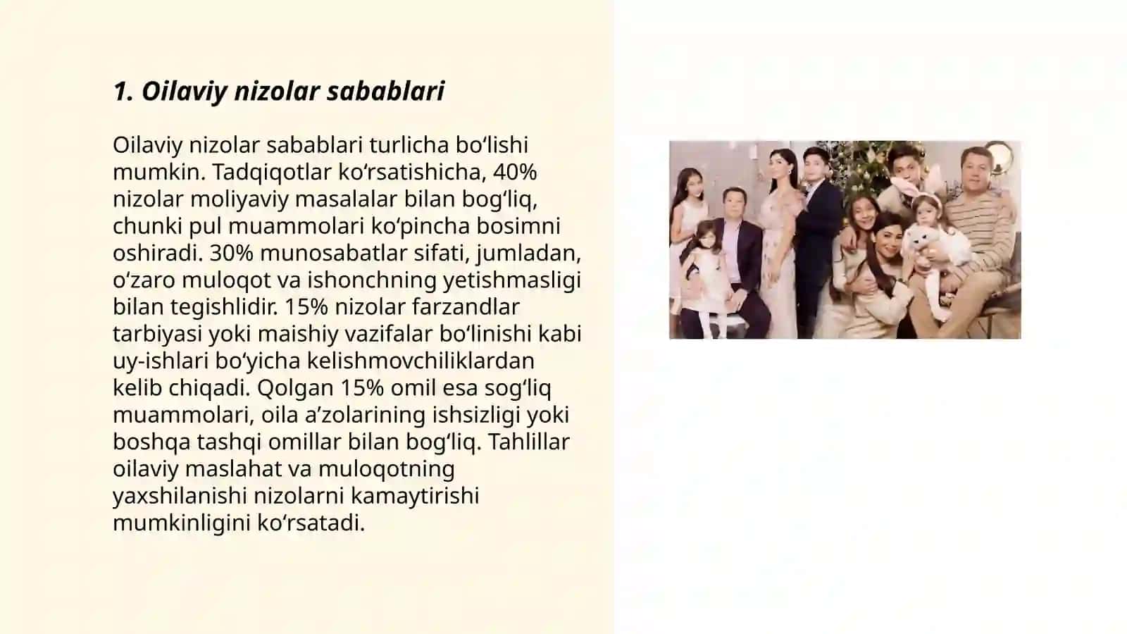 Oilaviy nizolar sabablari 3