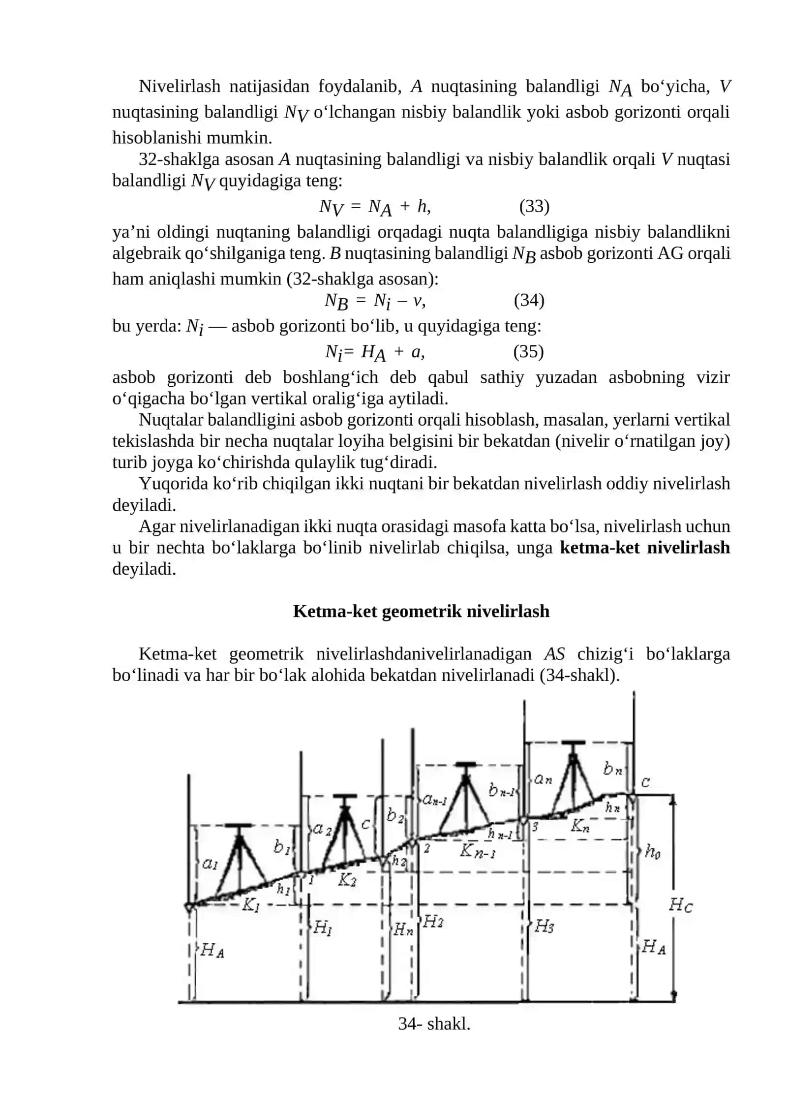 Nivelirlash Usullari 3