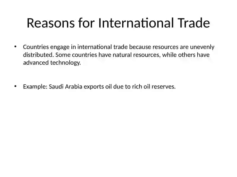 International Trade mavzusiga ingiliz tilida prezentatsiya 3